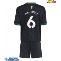 Manchester United Lisandro Martinez #6 Replica Third Minikit 2025-26 Short Sleeve (+ pants)